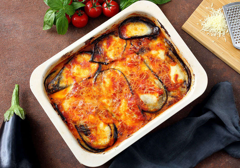 Baked Melanzane Parmigiana - '74Escape